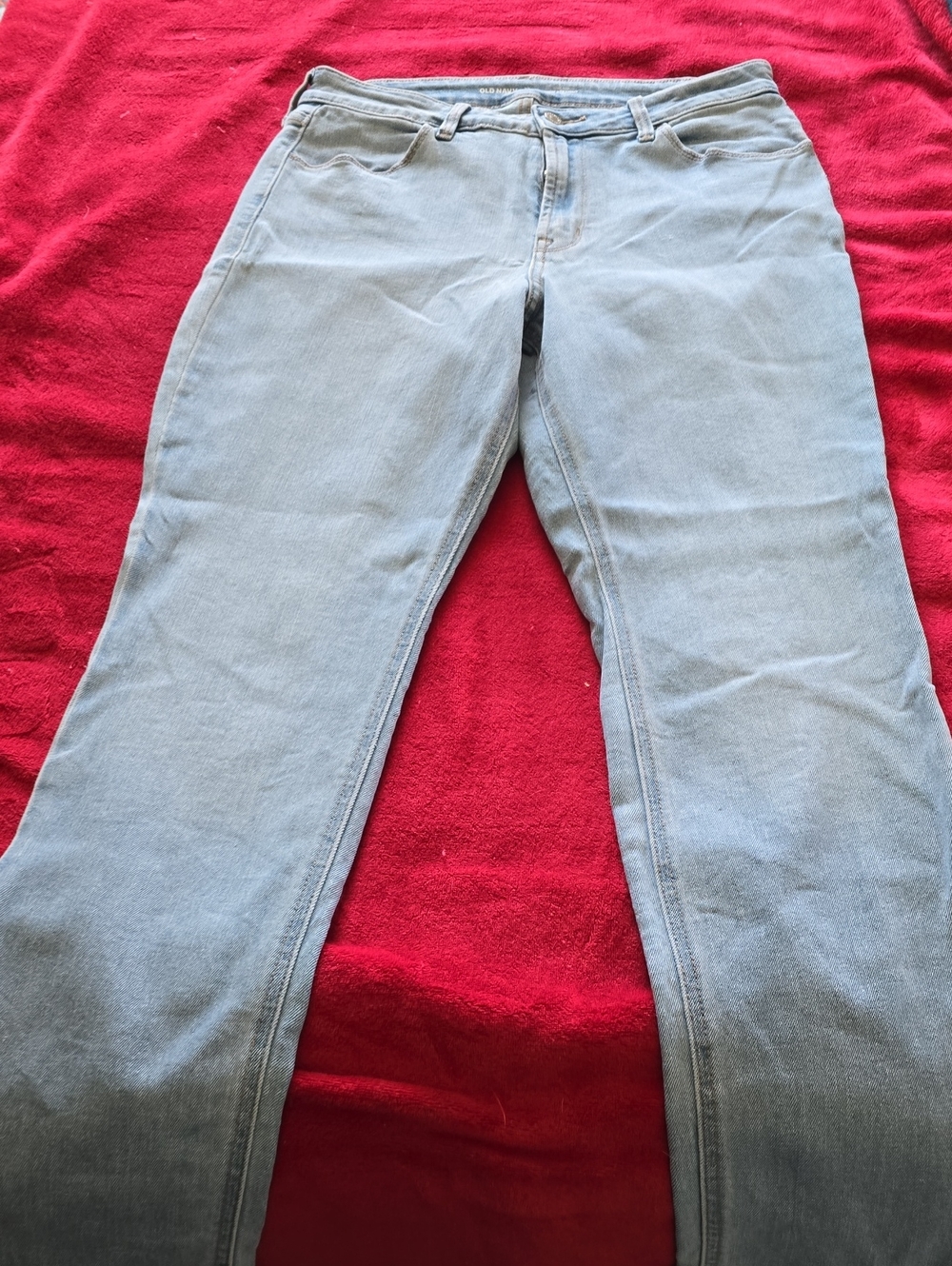 Old Navy Light Blue High-Rise Jeans